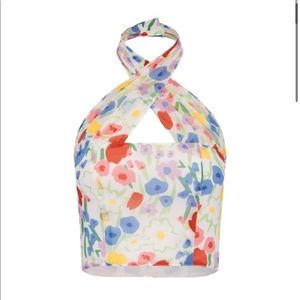 With Jean garden party tulip top